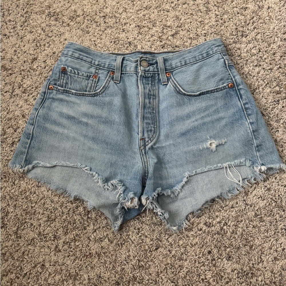 Levi's Blue Jean Shorts